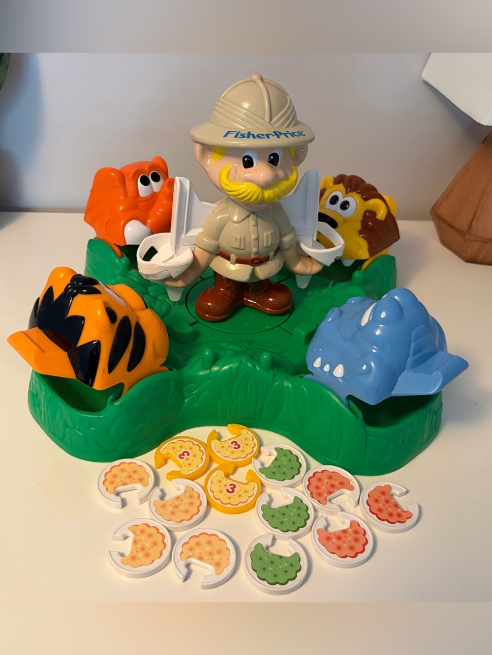 Vintage 1994 Fisher-Price Snackin' Safari game